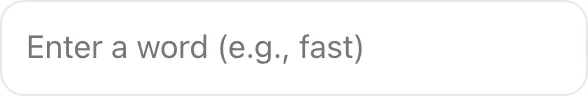 Empty Synonym Generator For SEO before any input