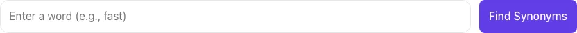 Empty Synonym Generator For SEO before any input