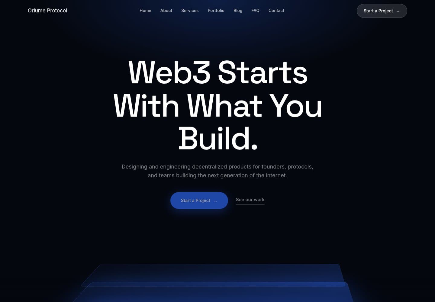 Orlume Protocol Do Not Use The Reference, a site published with Grigora