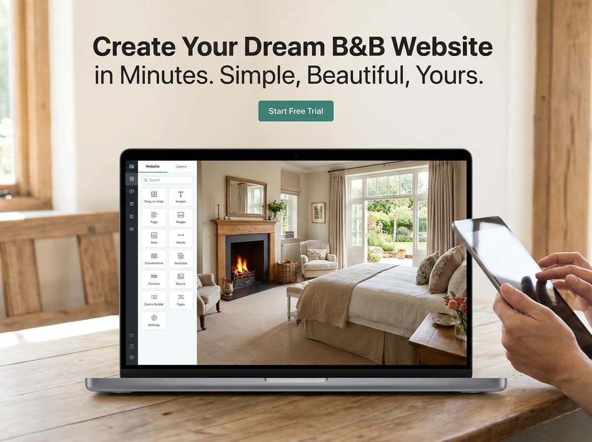 Bed And Breakfast website preview
