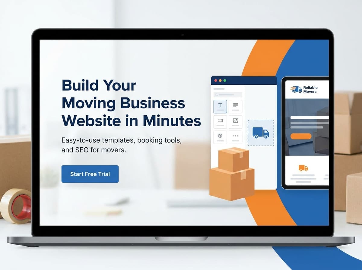 Moving Company website preview