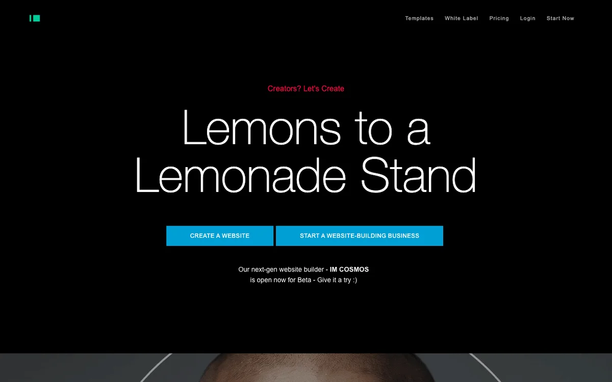 IM Creator homepage