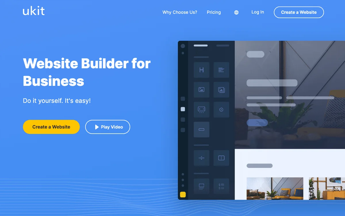 uKit homepage