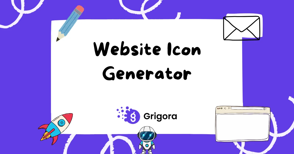 Free Website Icon Generator (Favicon Maker) | Grigora