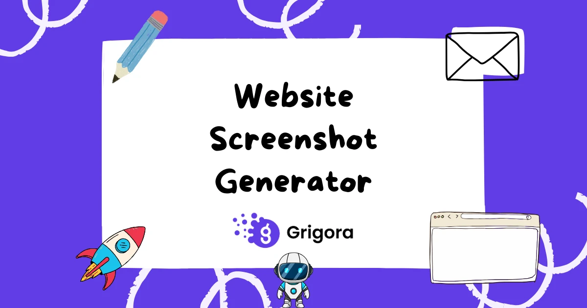 Free Website Screenshot Generator (Full Page) | Grigora